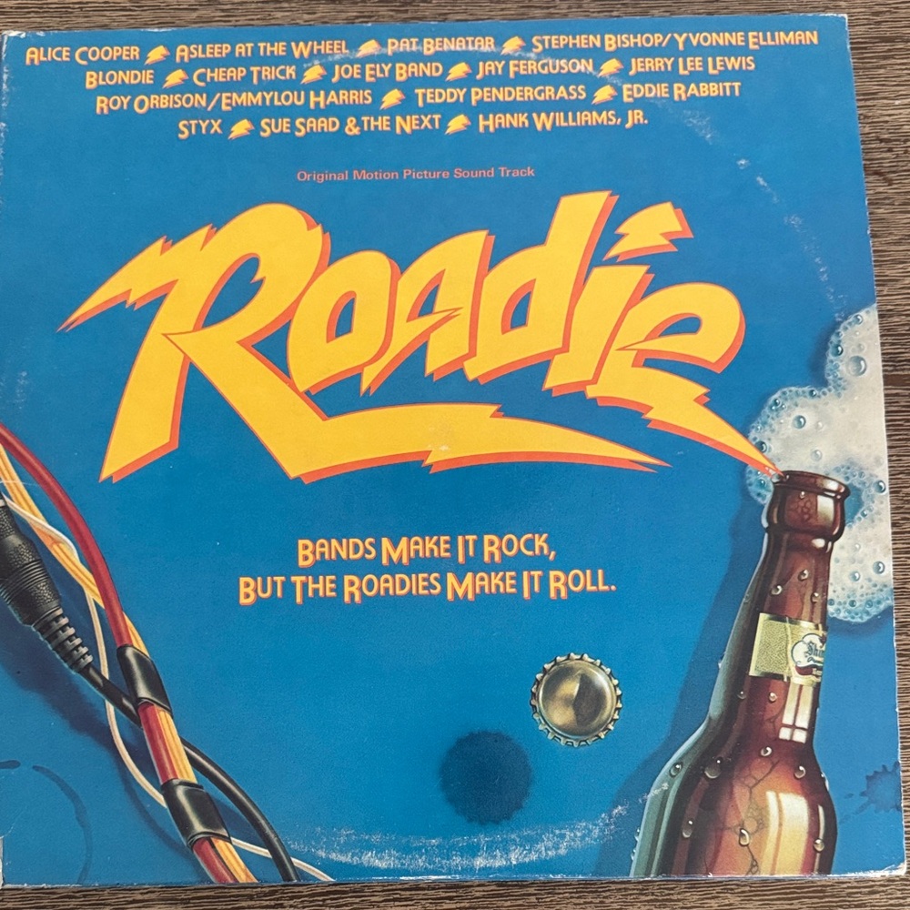 Roadie Vinyl Record Album